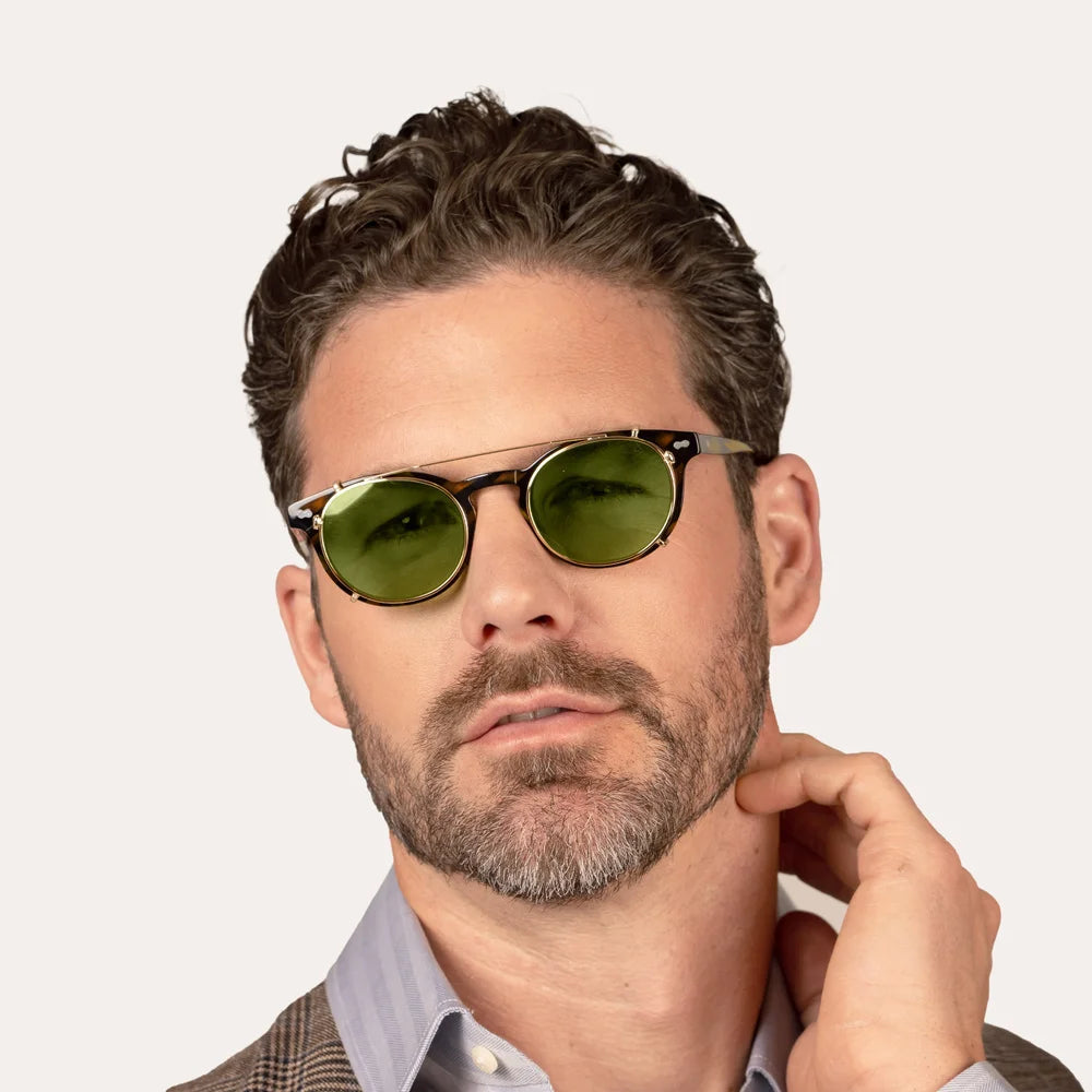 Scheveningen Tortoise With Sun Clip-on