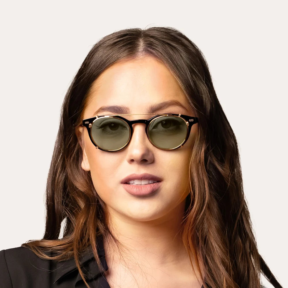 Scheveningen Black With Sun Clip-on