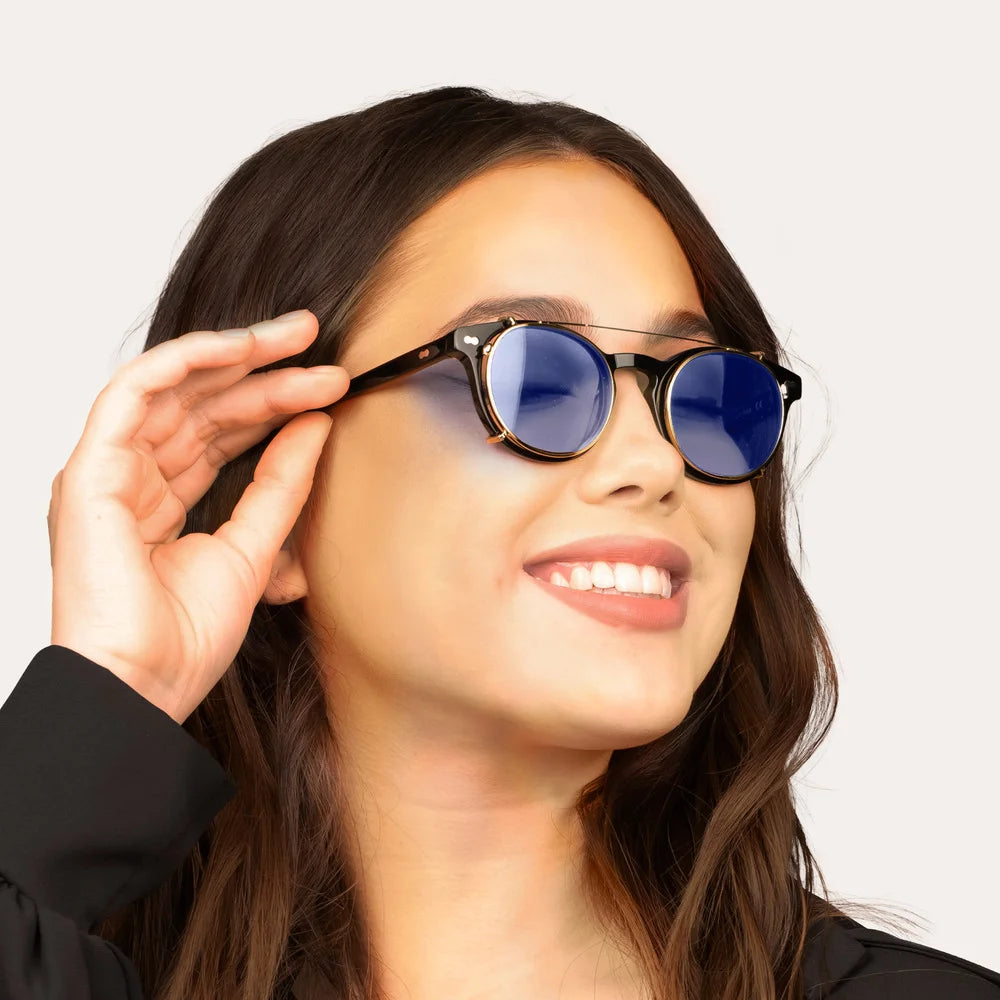 Scheveningen Black With Sun Clip-on
